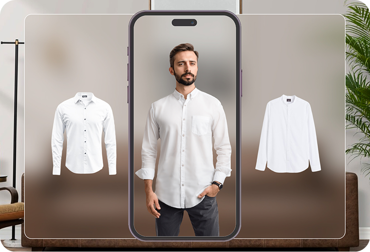 Virtuelles Anprobieren